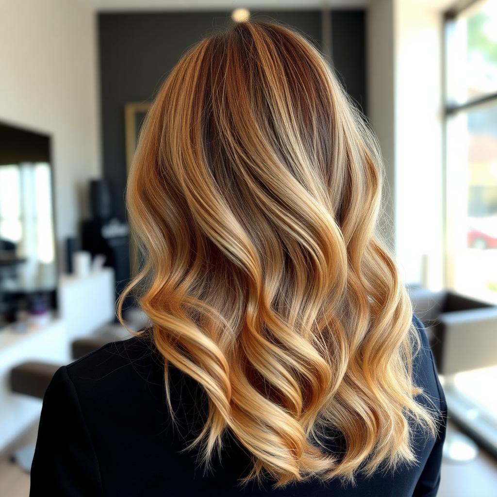 Honey Blonde Balayage