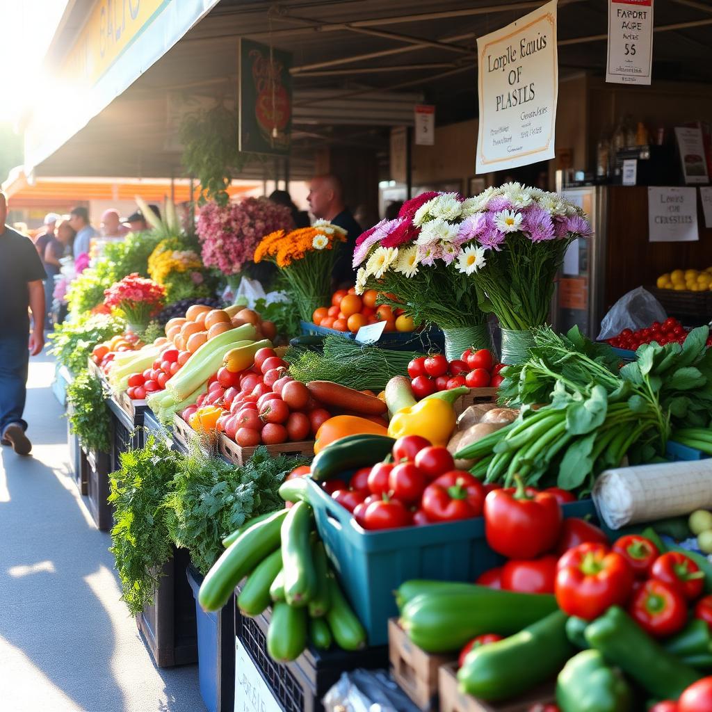 Pacific Northwest farmers market